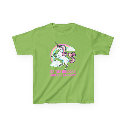 Kids' Be The Unicorn and The Rainbow T-Shirt - 17 Colors
