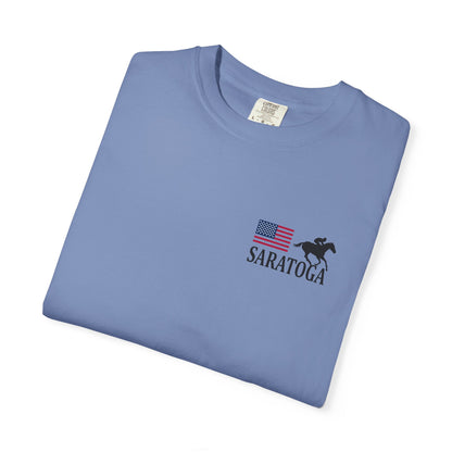 Saratoga All American Chest Design T-Shirt - 12 colors