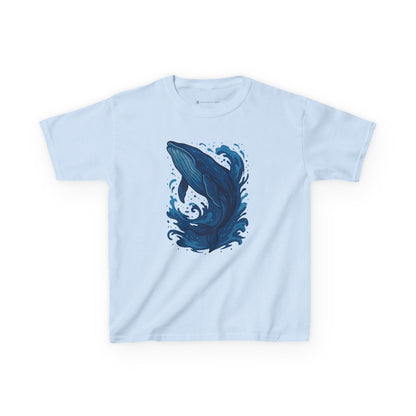 Kids' Soaring Whale T-shirt - 10 colors