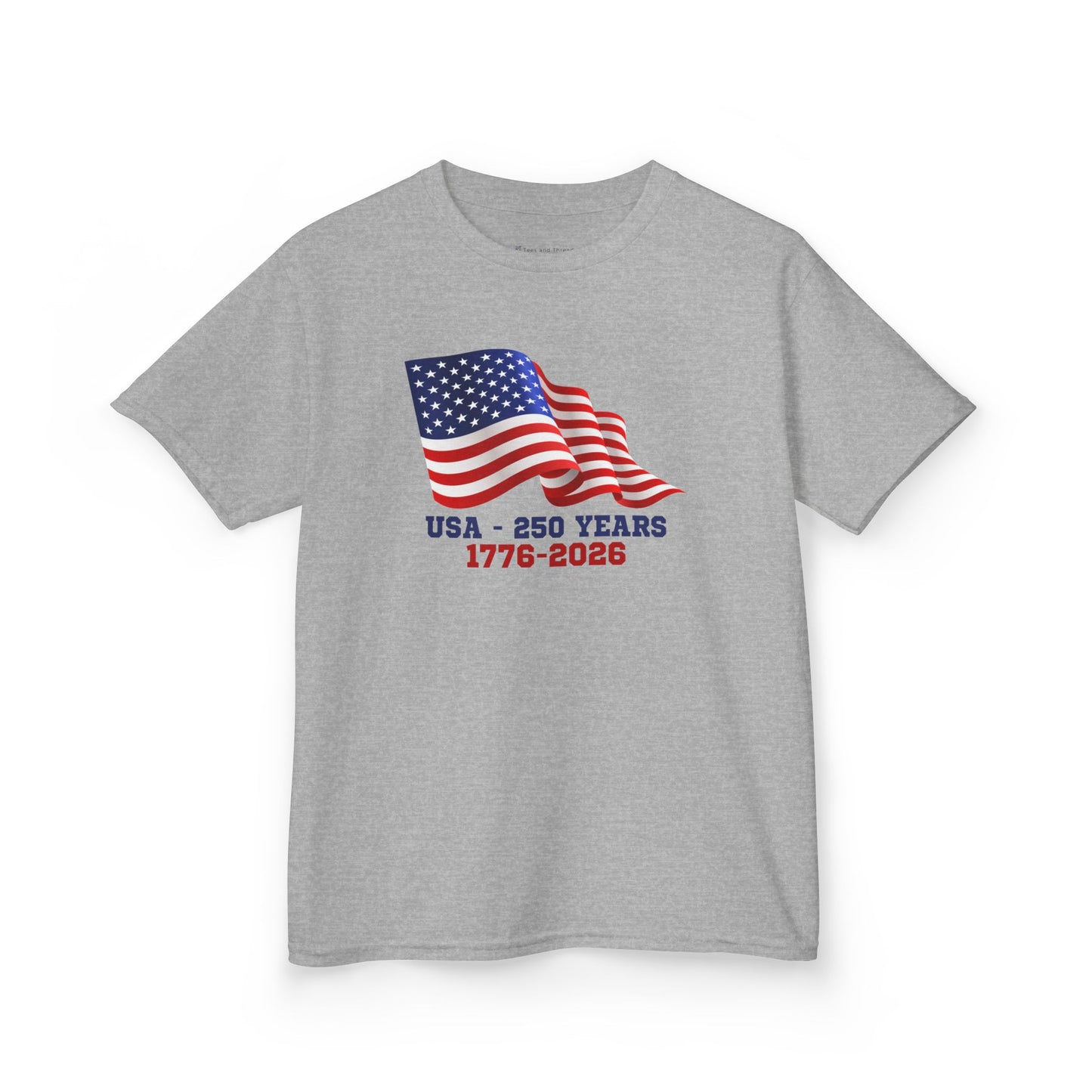 Kids' USA 250 Years Birthday 1776-2026 T-shirt - 15 colors