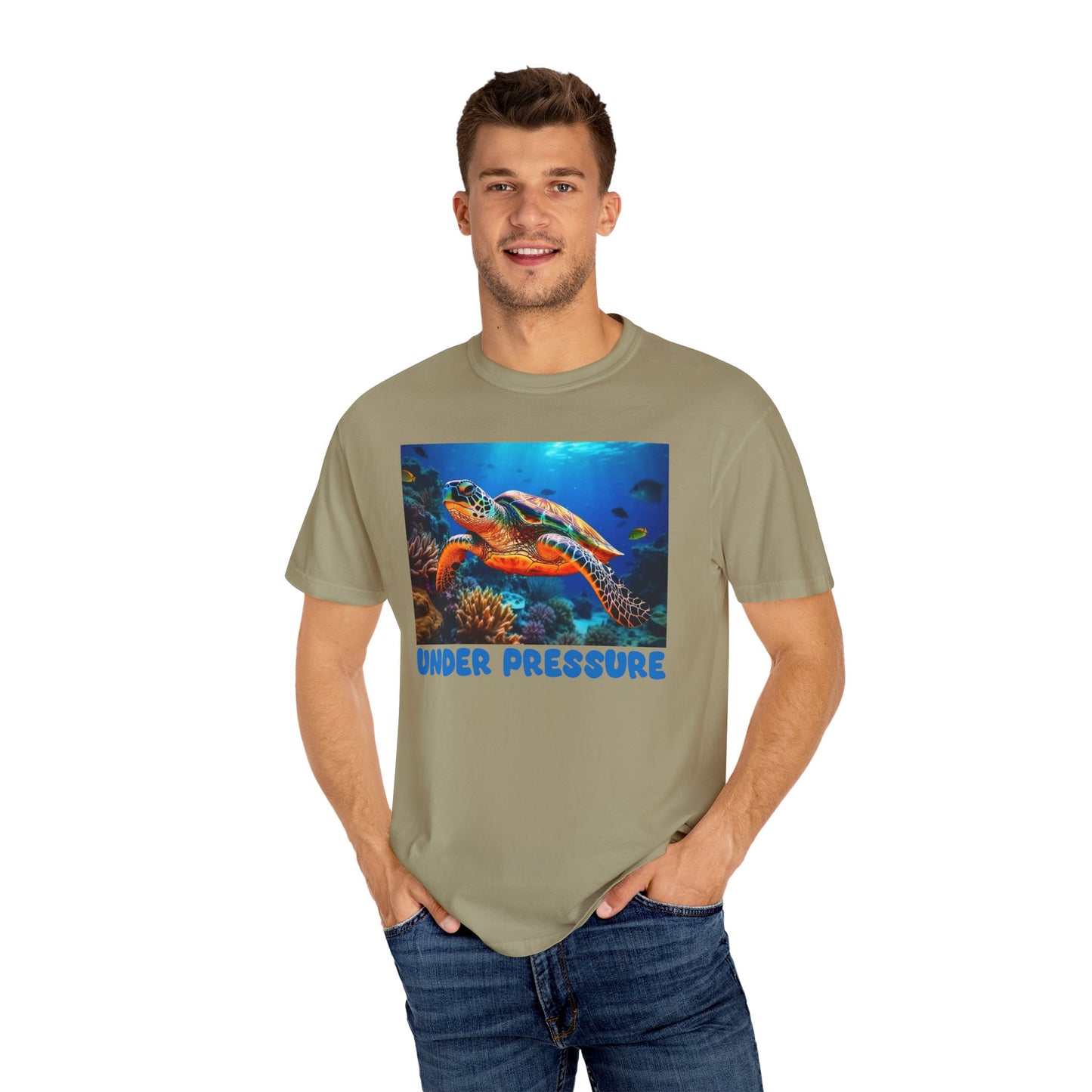 Under Pressure Sea Turtle T-Shirt - 16 colors
