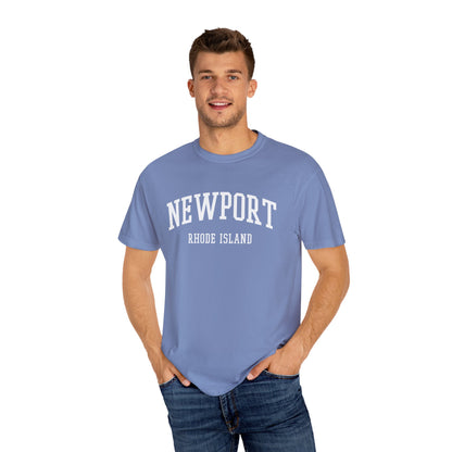 Newport Rhode Island Classic Block T-shirt - 15 colors