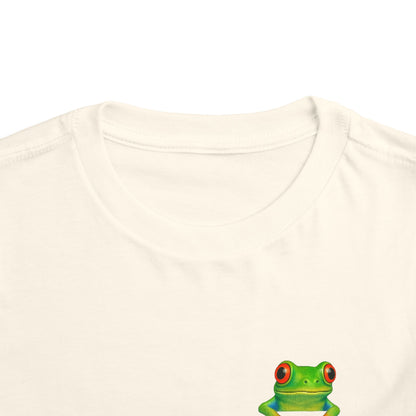 Froggy Friend Cute Toddler Tee - 7 colors