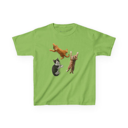Kids' Clinging Kittens T-Shirt - 14 colors