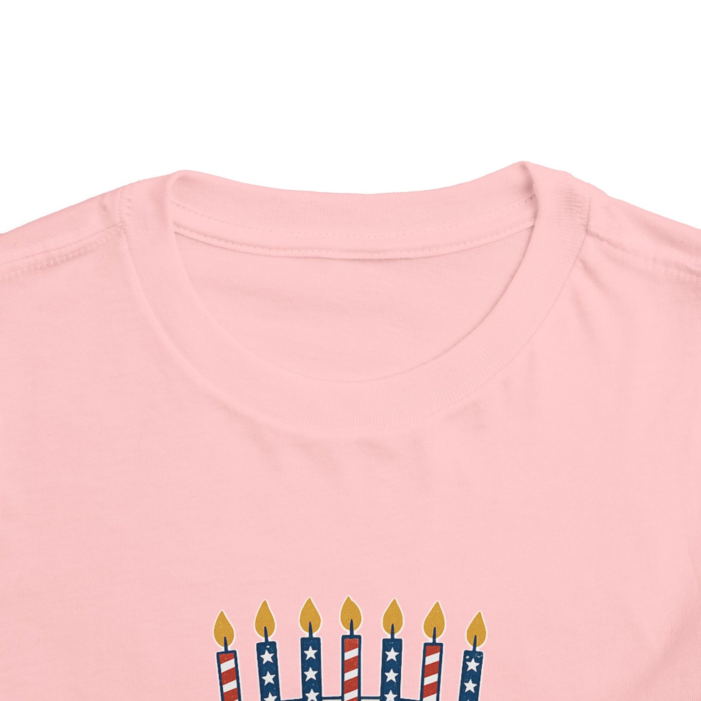 USA Birthday Cake Cute Toddler Tee - 7 colors