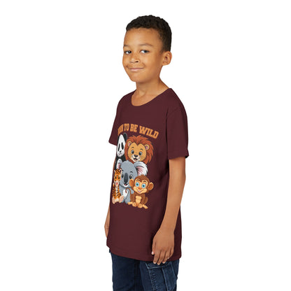 Born to Be Wild Animal Friends Kids T-Shirt
