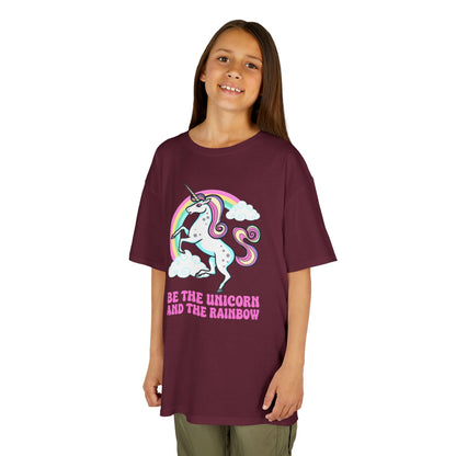 Kids' Be The Unicorn and The Rainbow T-Shirt - 17 Colors