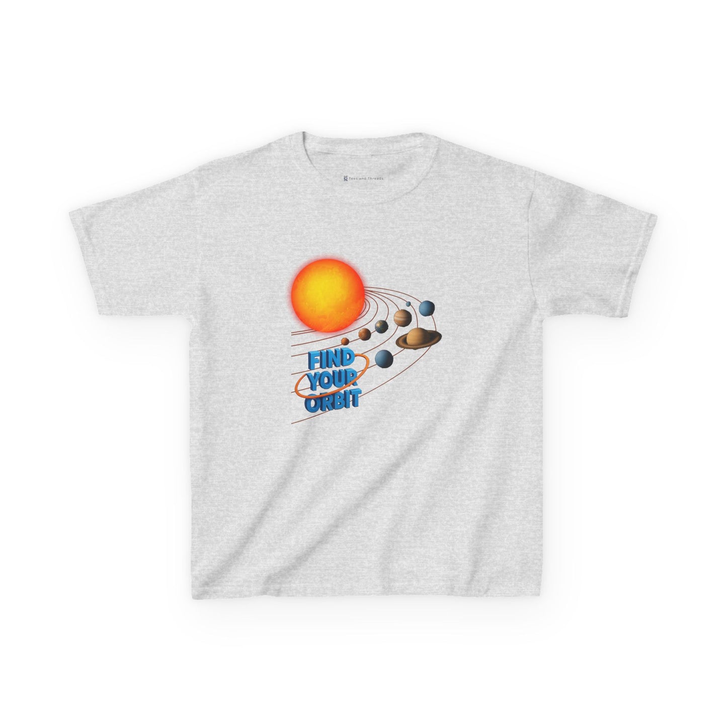 Kids' Find Your Orbit Planets T-shirt - 13 colors