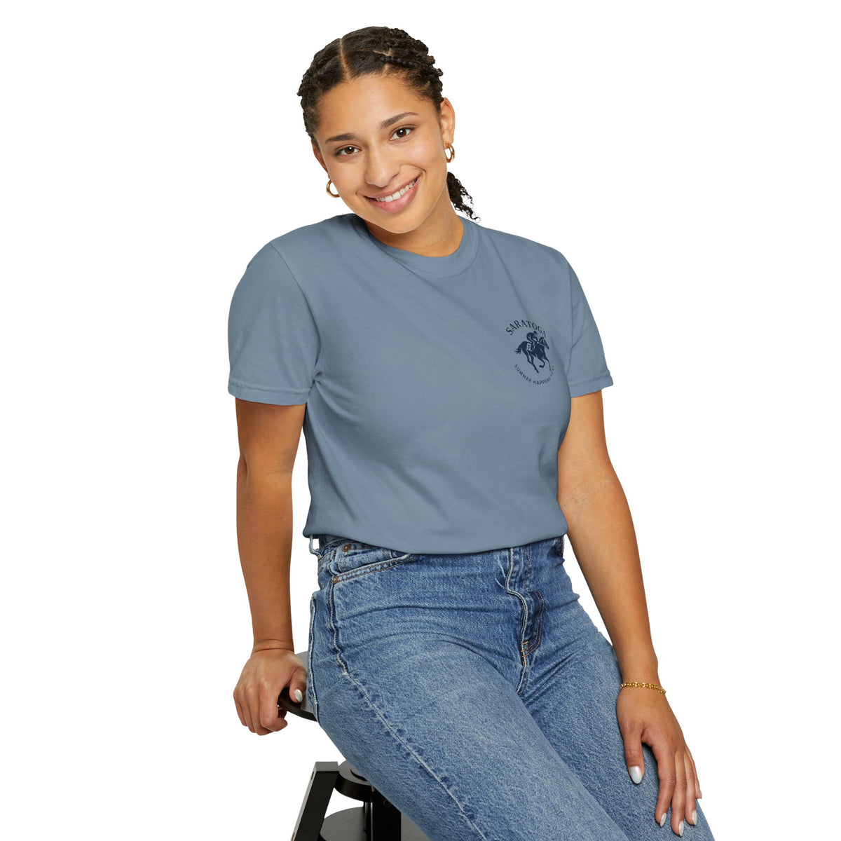 Saratoga Summer Happens Here T-Shirt - 10 colors
