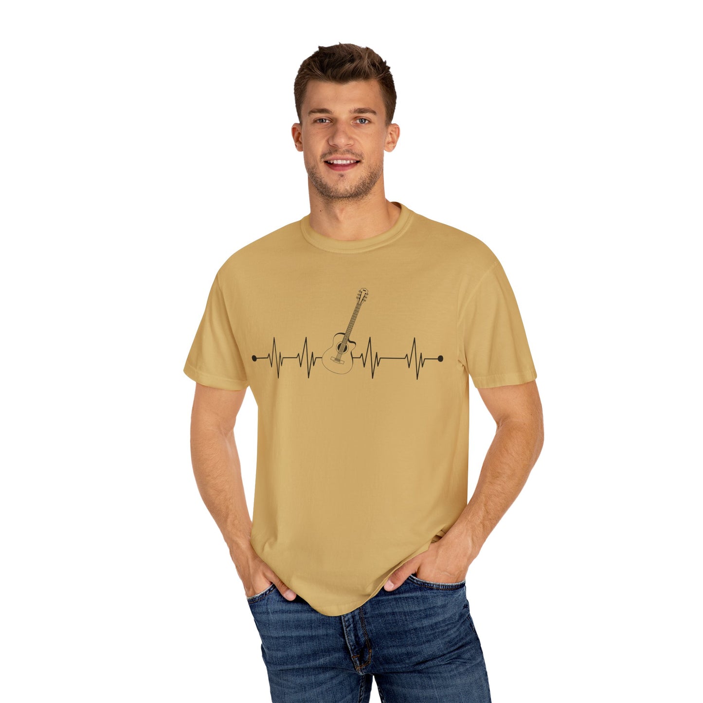 Guitar Heartbeat T-Shirt - 16 colors