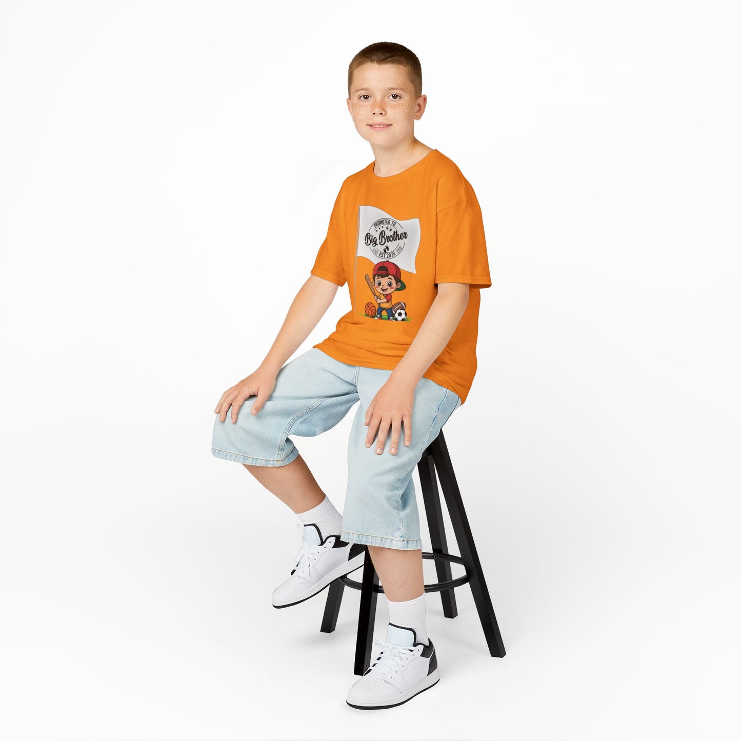 Kids' Promoted to Big Brother 2025 T-Shirt - 12 colors