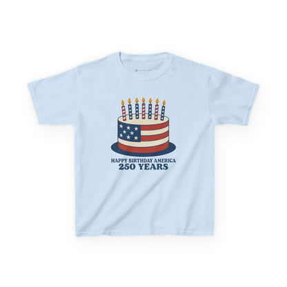 Kids' USA Birthday Cake T-shirt - 6 colors