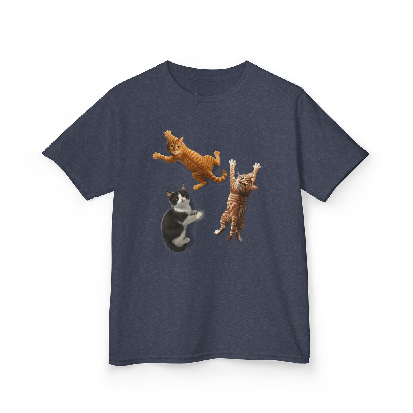 Kids' Clinging Kittens T-Shirt - 14 colors