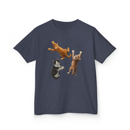 Kids' Clinging Kittens T-Shirt - 14 colors
