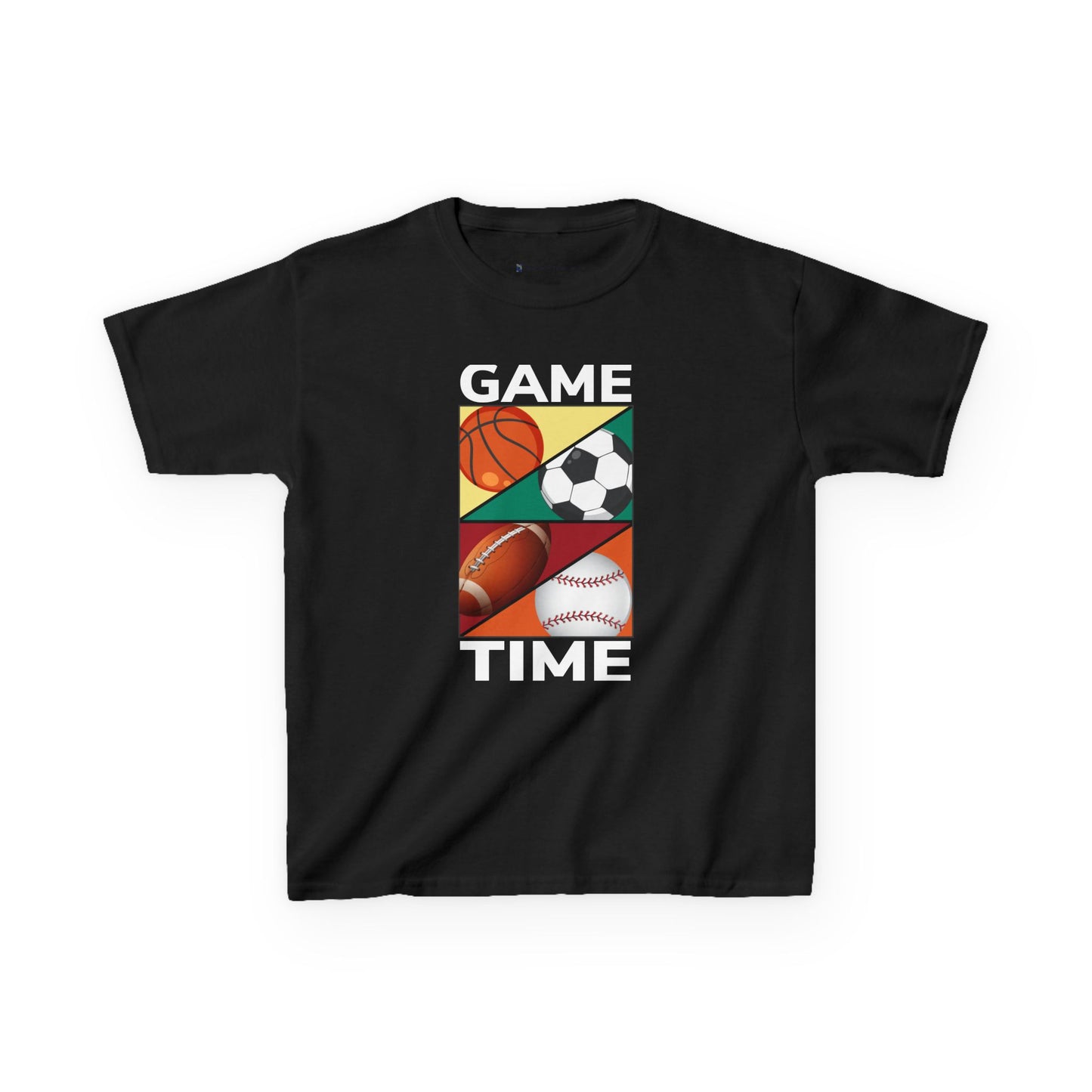 Kids' Sports Game Time T-Shirt - 16 colors