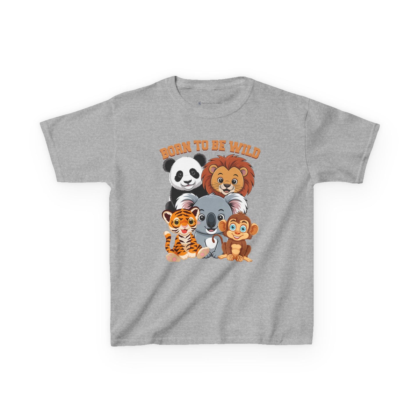 Kids' Born to Be Wild Animal Friends T-Shirt