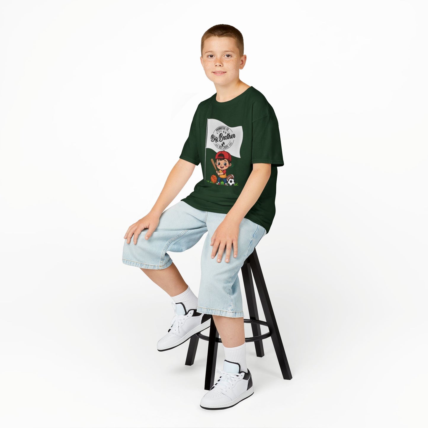 Kids' Promoted to Big Brother 2025 T-Shirt - 12 colors