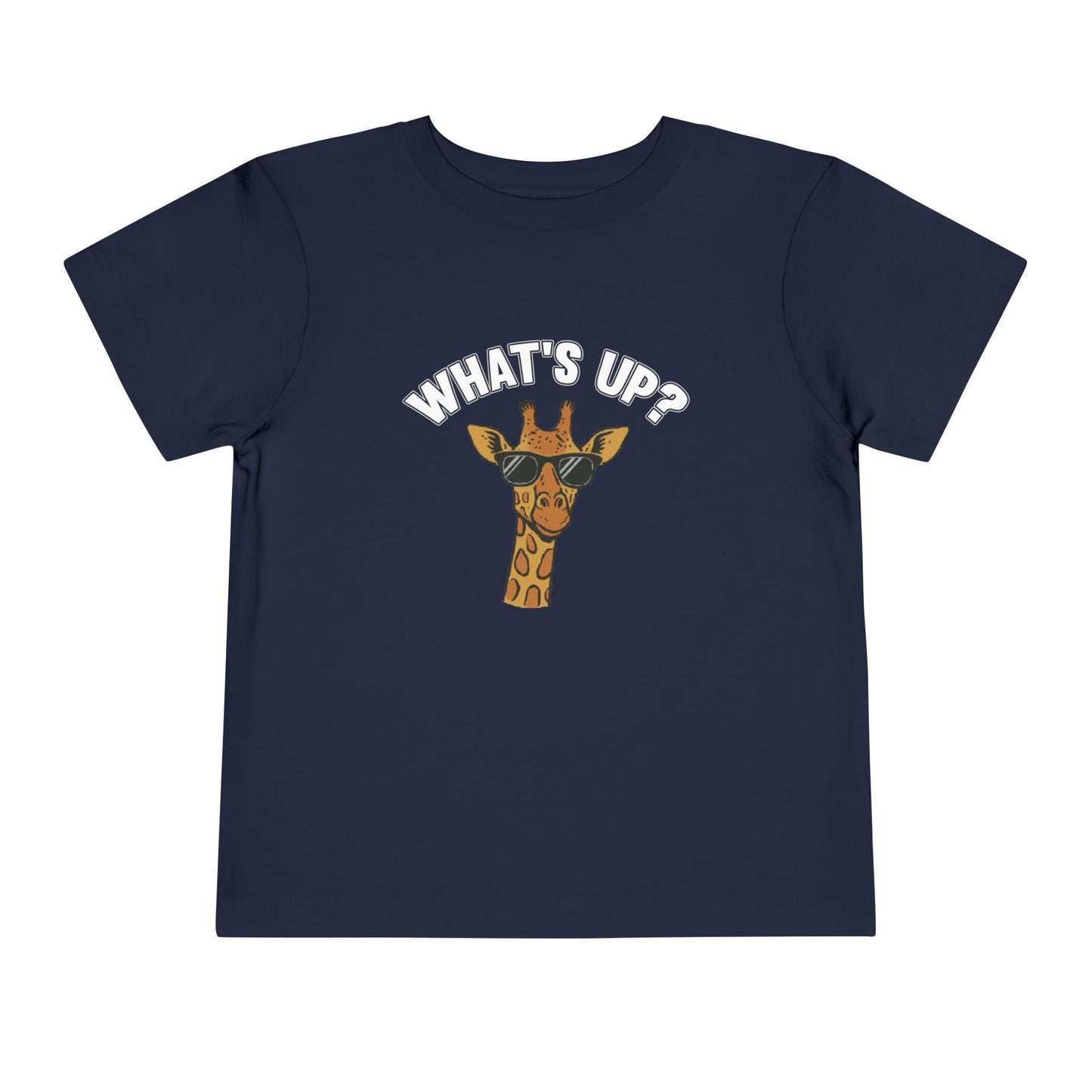What's Up Cute Giraffe Toddler Tee - 6 colors