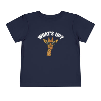 What's Up Cute Giraffe Toddler Tee - 6 colors