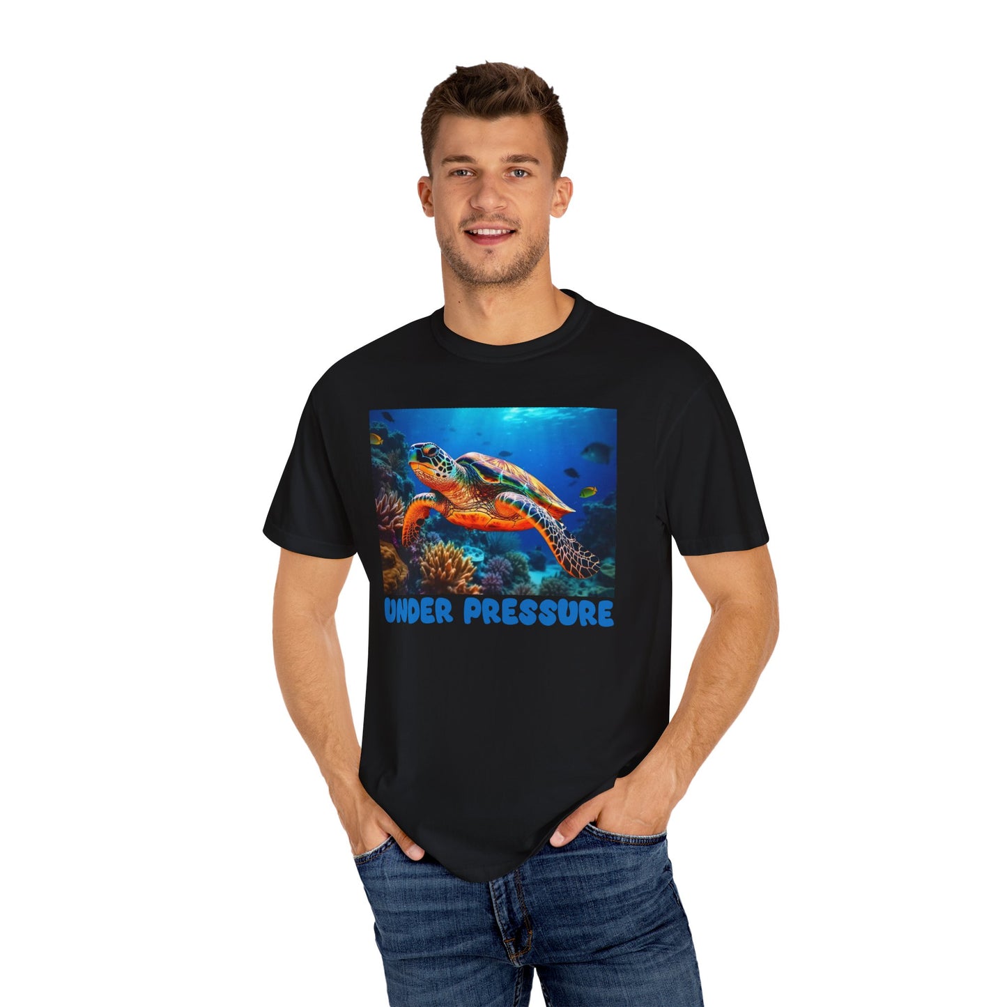 Under Pressure Sea Turtle T-Shirt - 16 colors