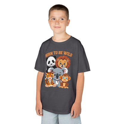 Kids' Born to Be Wild Animal Friends T-Shirt - 18 colors