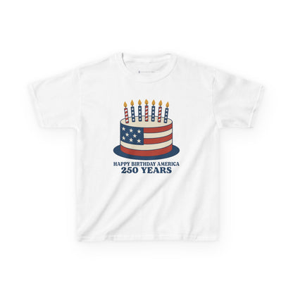 Kids' USA Birthday Cake T-shirt - 6 colors