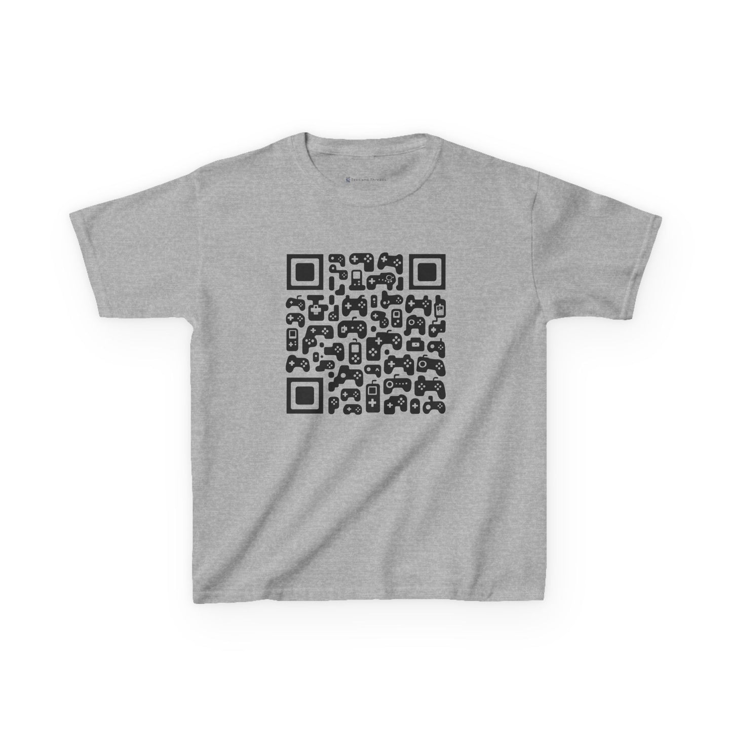 Kids' Gaming QR Code T-shirt - 7 colors
