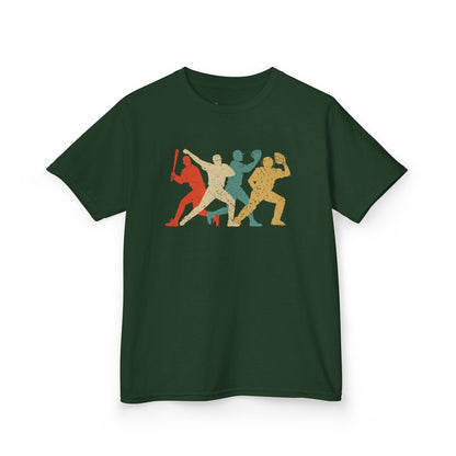 Kids' Baseball Shadows T-Shirt - 13 colors