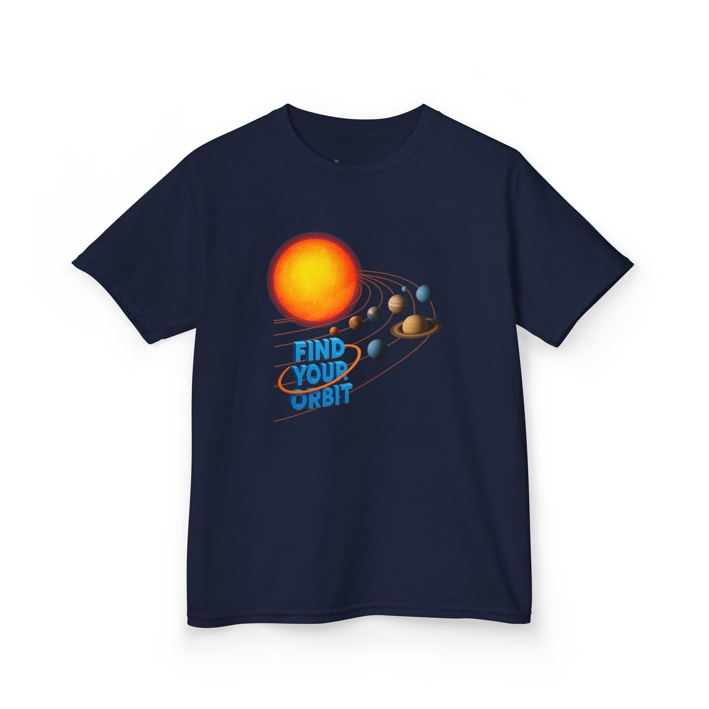 Kids' Find Your Orbit Planets T-shirt - 13 colors