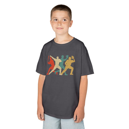 Kids' Baseball Shadows T-Shirt - 13 colors