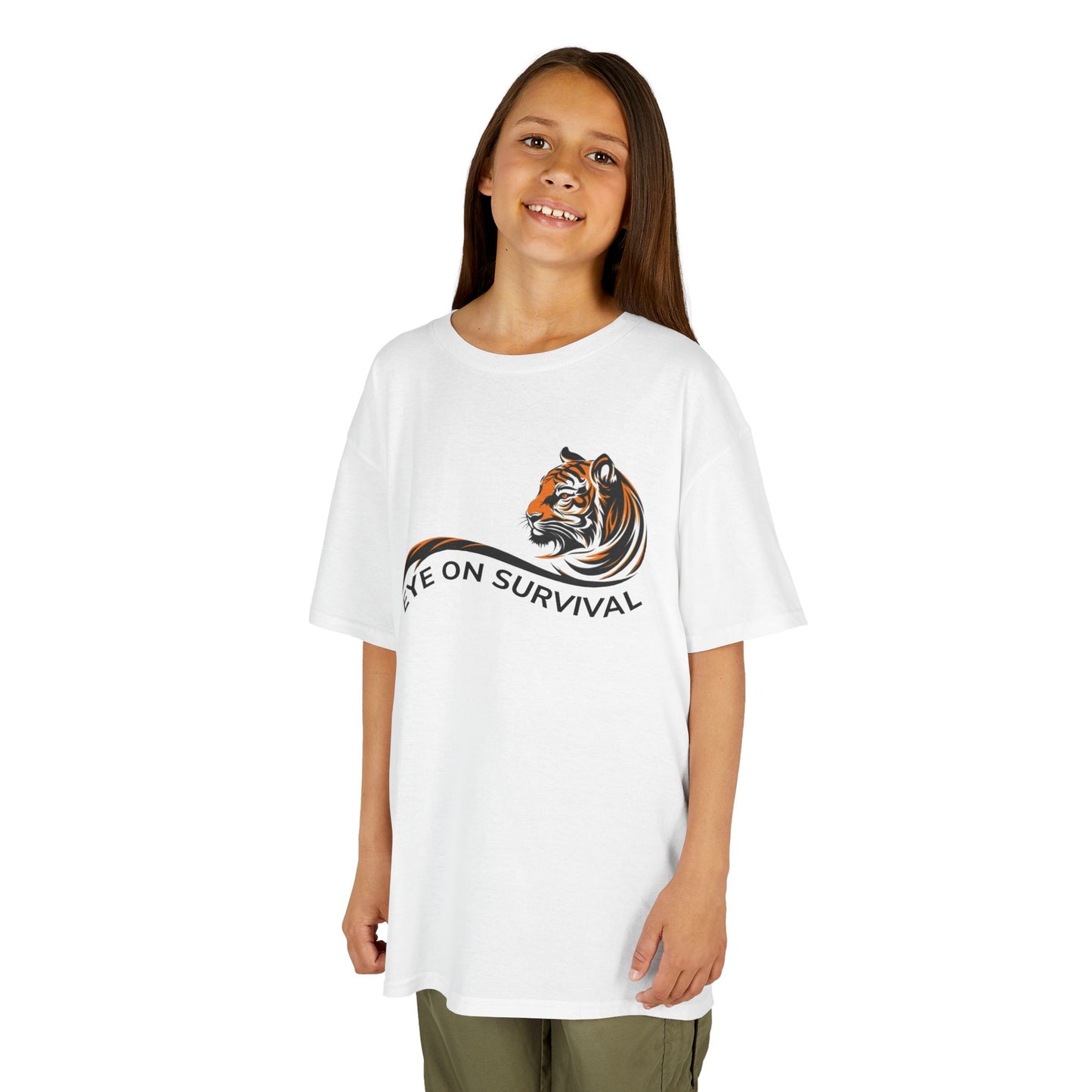 Kids' Eye on Survival Tiger T-shirt - 12 colors