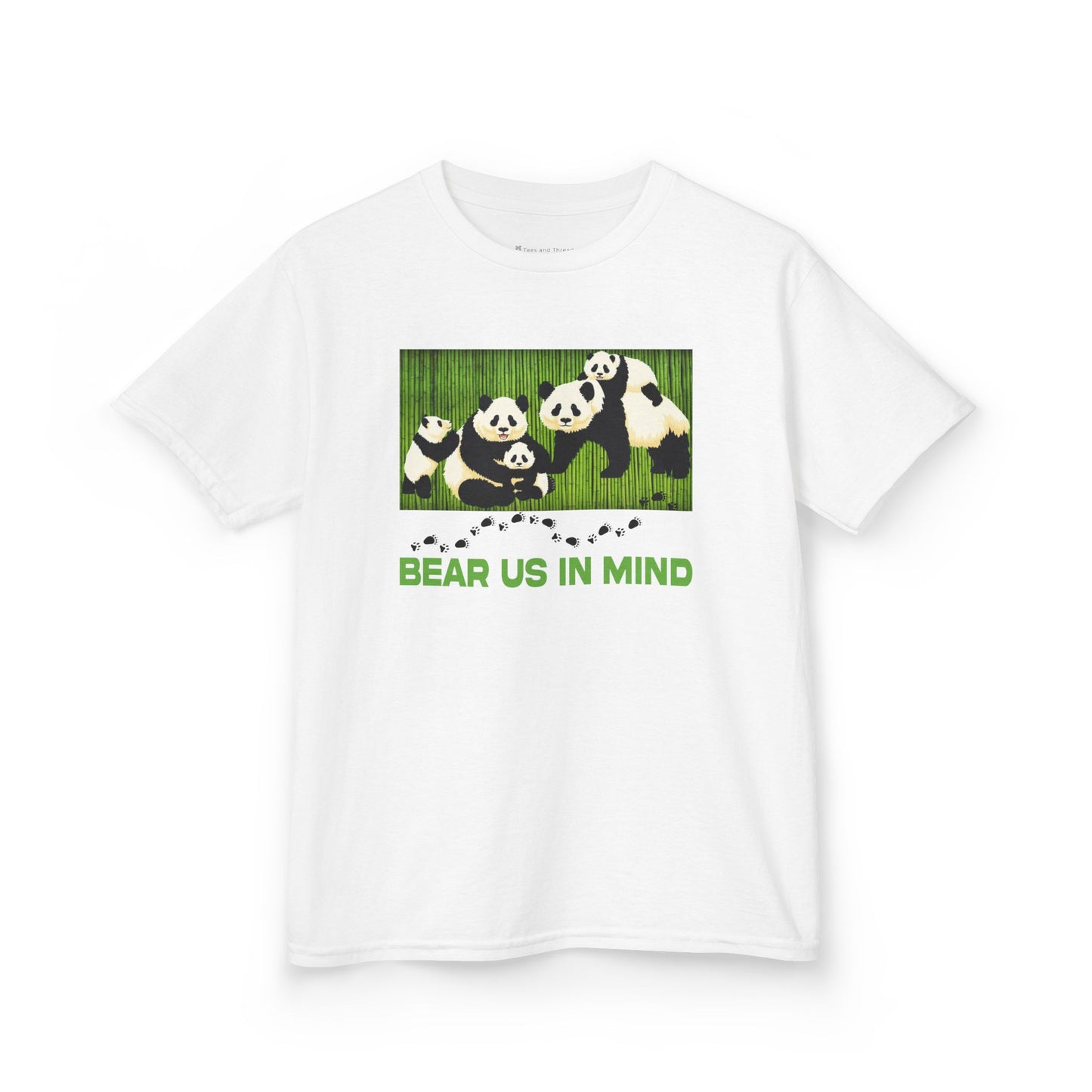 Kids' Bear Us In Mind Panda T-Shirt - 15 colors