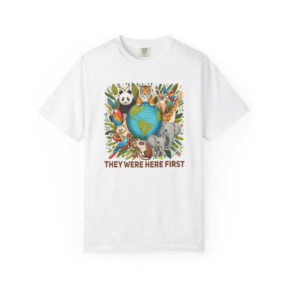 They Were Here First Animal T-shirt - 15 colors