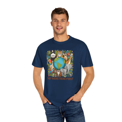 They Were Here First Animal T-shirt - 15 colors