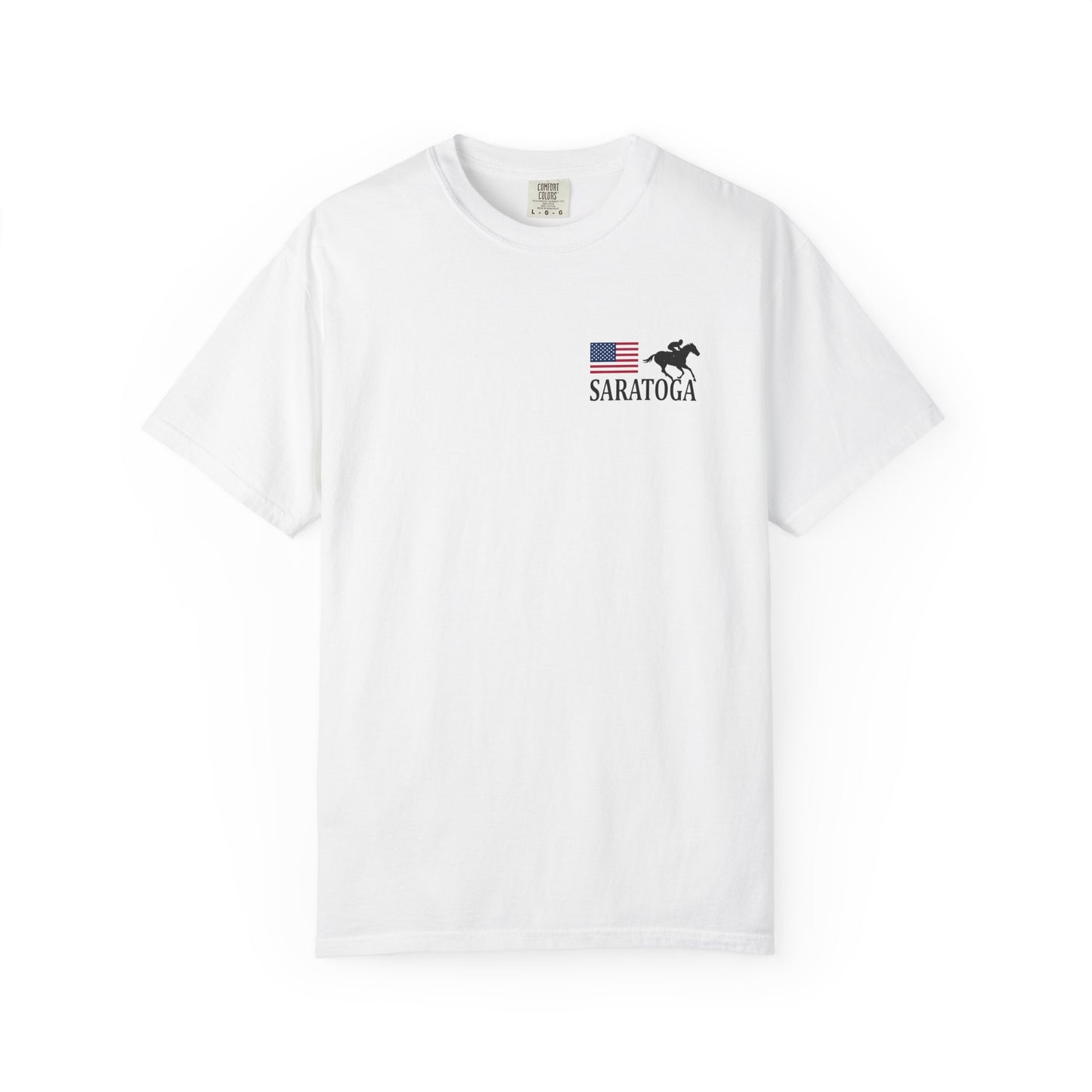 Saratoga All American Chest Design T-Shirt - 12 colors