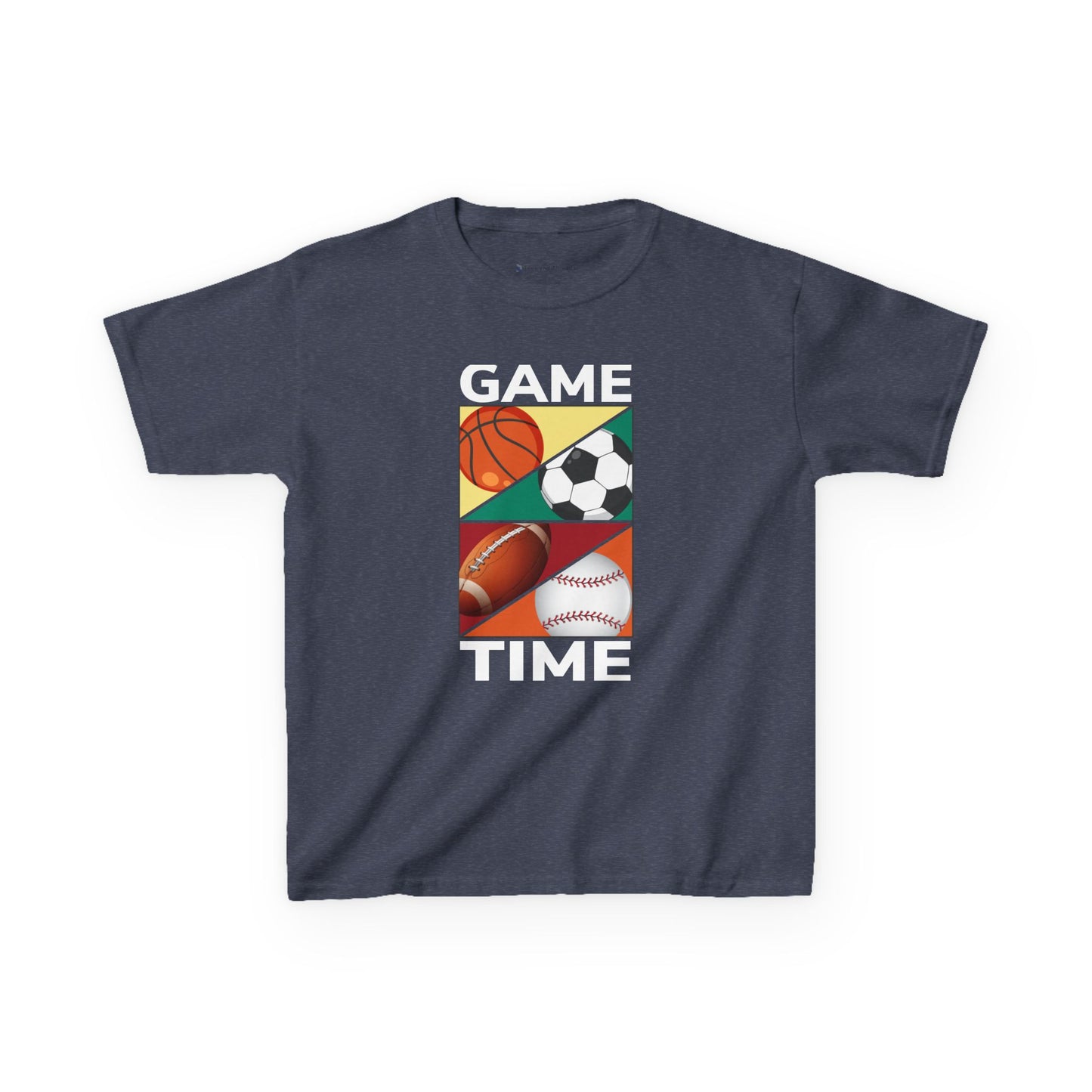 Kids' Sports Game Time T-Shirt - 16 colors