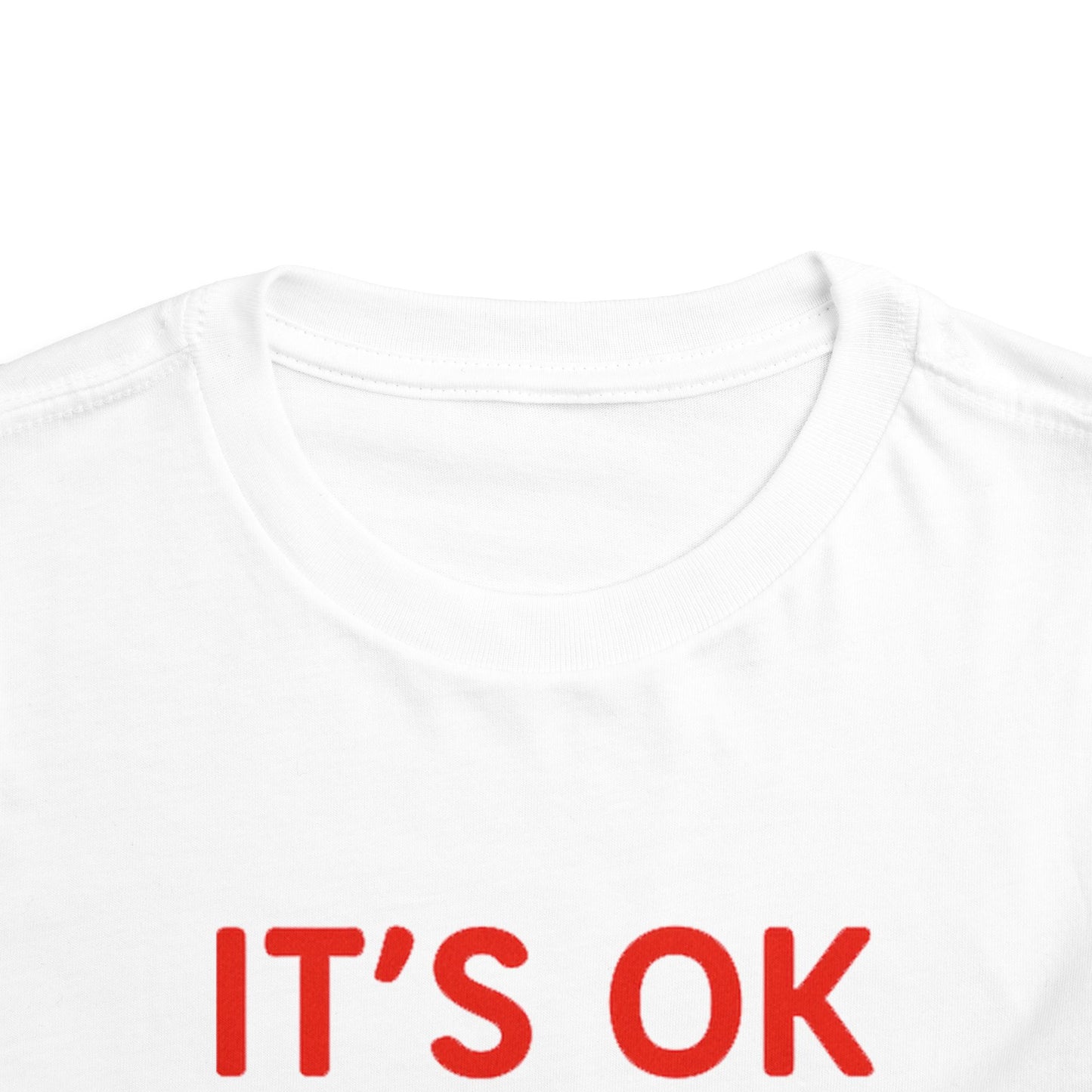 It's OK To Be Different Cute Fishy Toddler Tee - 8 colors