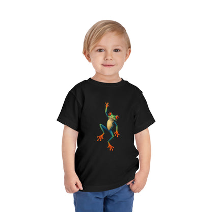 Hang on Froggy Cute Toddler Tee - 9 colors