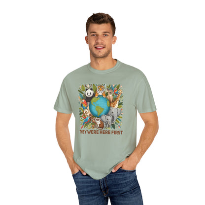 They Were Here First Animal T-shirt - 15 colors