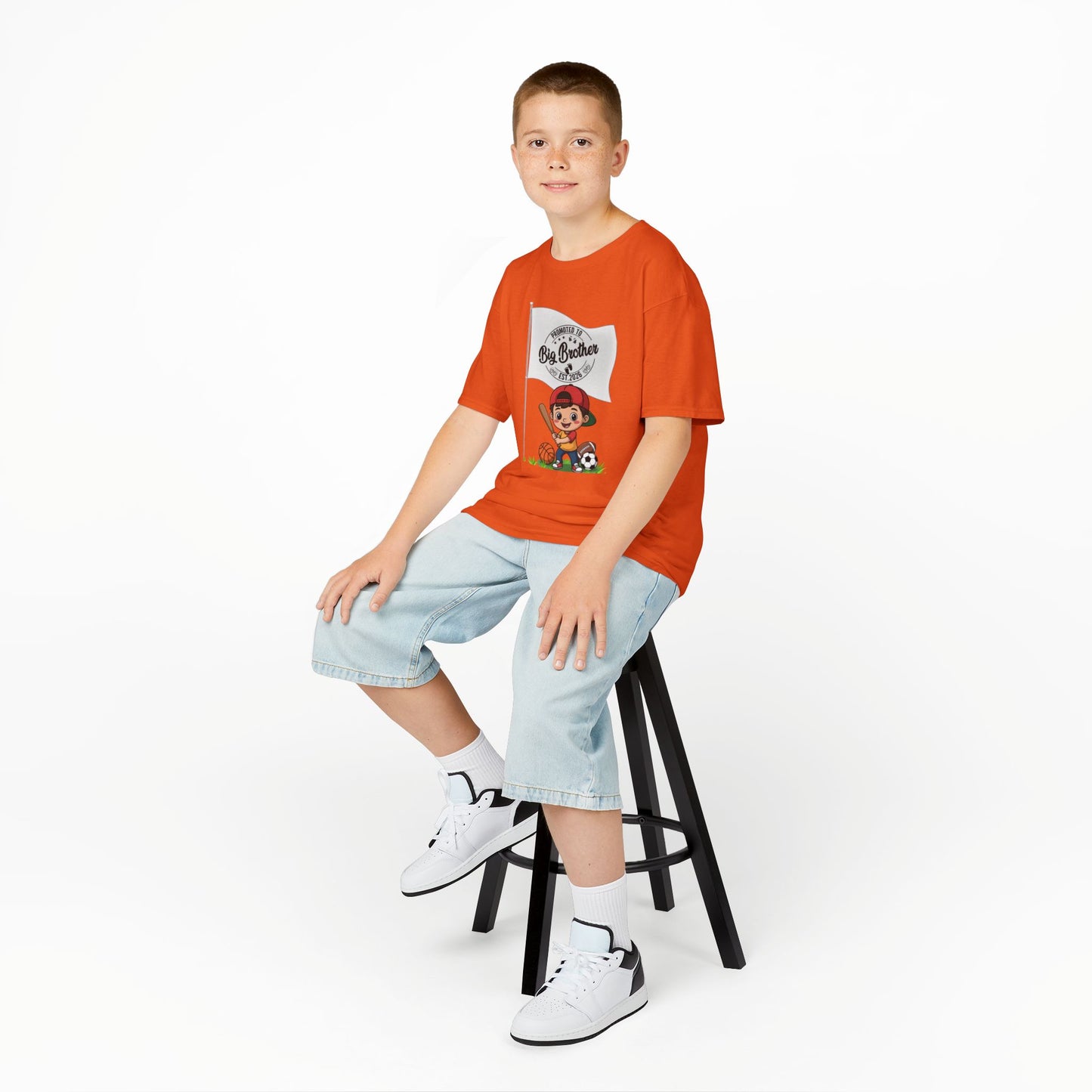 Kids' Promoted to Big Brother 2026 T-Shirt - 16 colors