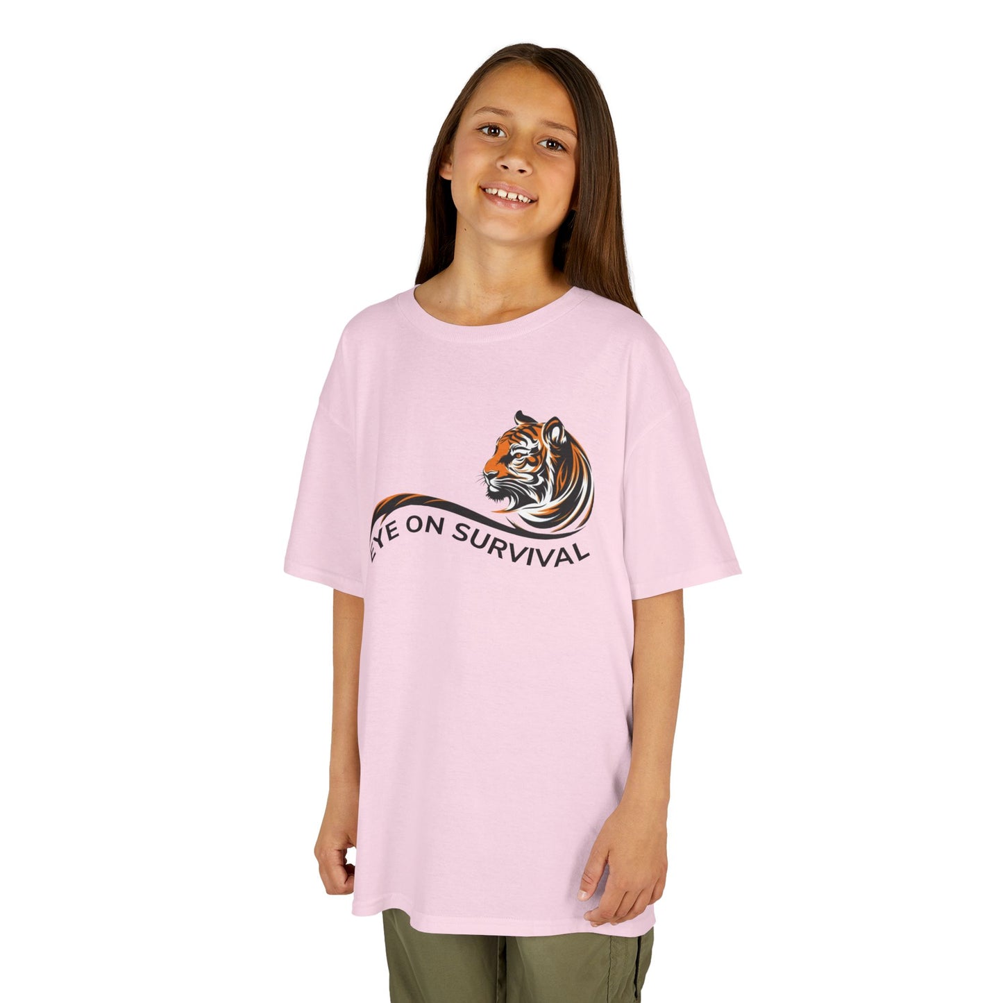 Kids' Eye on Survival Tiger T-shirt - 12 colors