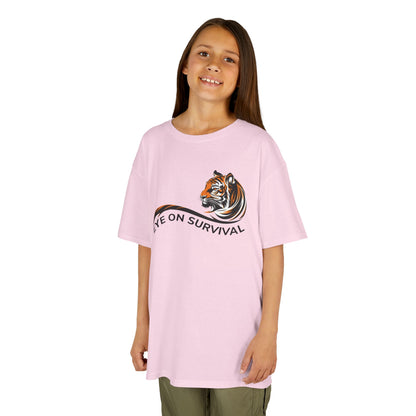Kids' Eye on Survival Tiger T-shirt - 12 colors