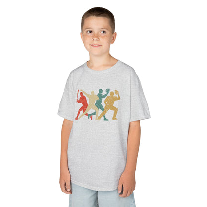 Kids' Baseball Shadows T-Shirt - 13 colors
