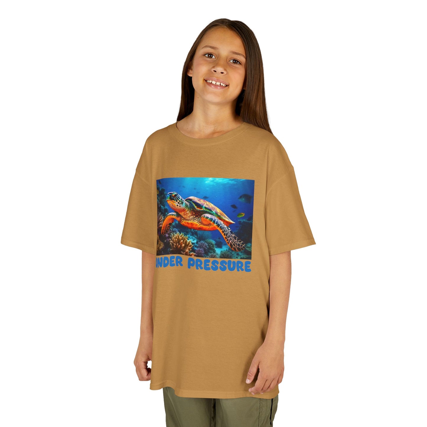 Kids' Under Pressure Sea Turtle T-shirt - 15 colors