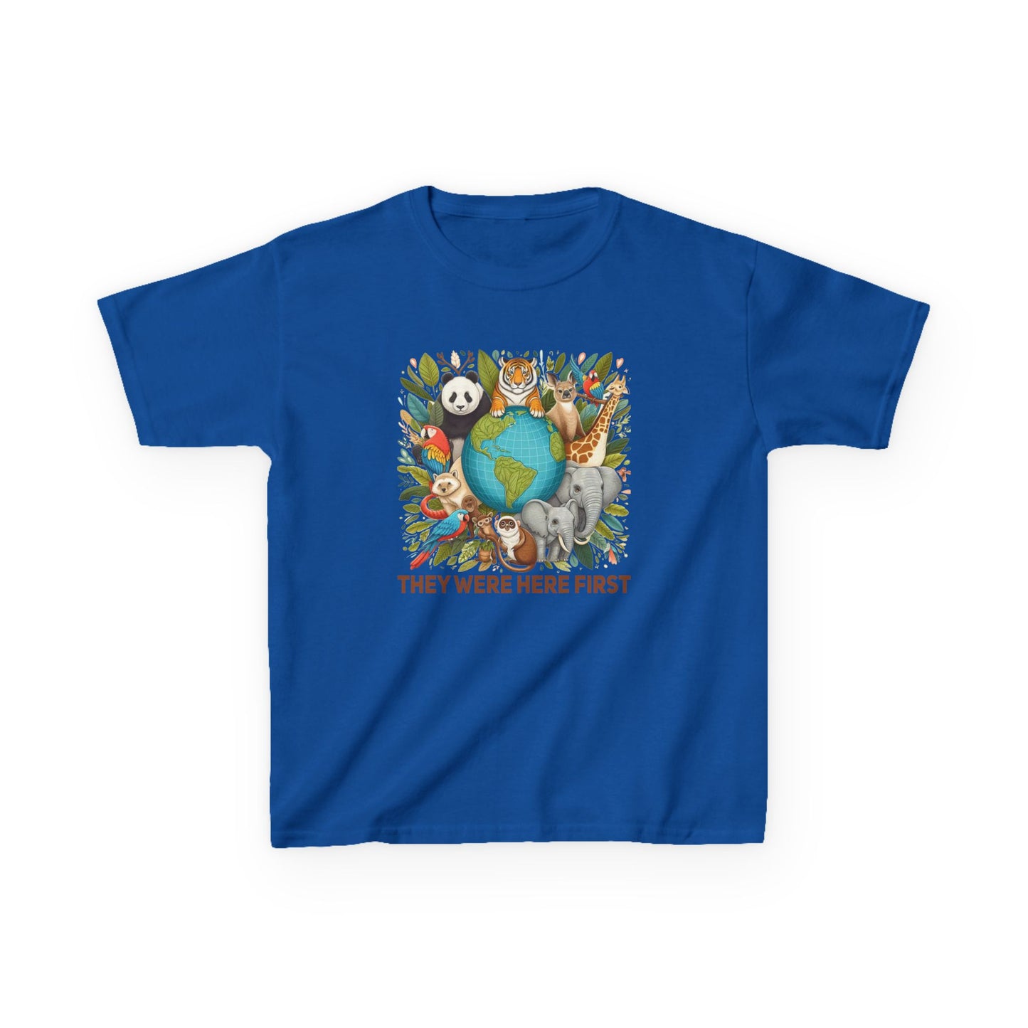 Kids' They Were Here First Animal T-shirt - 14 colors