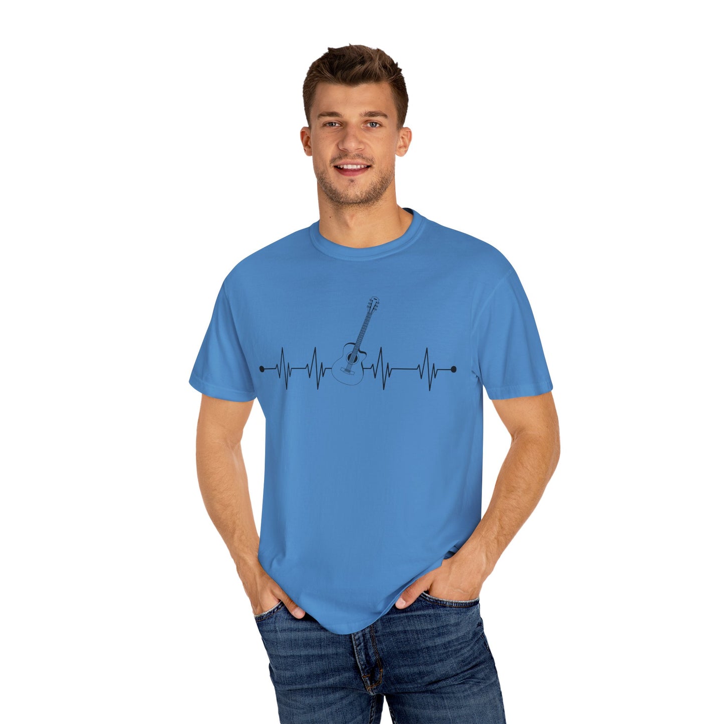 Guitar Heartbeat T-Shirt - 16 colors
