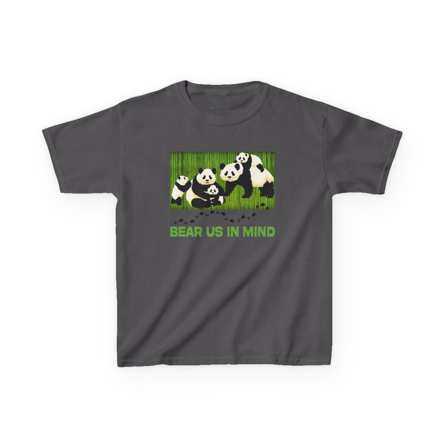 Kids' Bear Us In Mind Panda T-Shirt - 15 colors