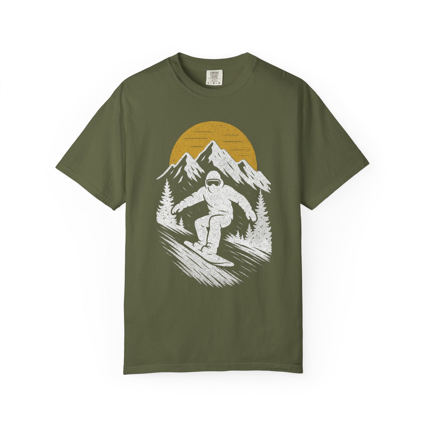 Snowboard Sundown Unisex T-Shirt - 10 colors