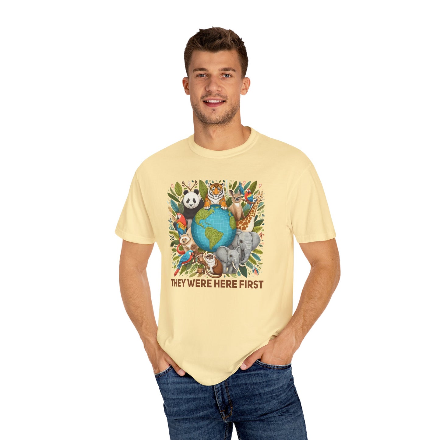 They Were Here First Animal T-shirt - 15 colors