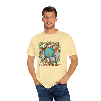 They Were Here First Animal T-shirt - 15 colors